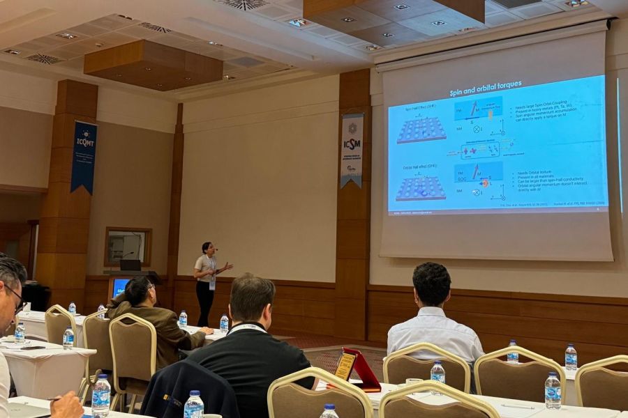 Dr. Damerio received the young scientist award at ICSM2025